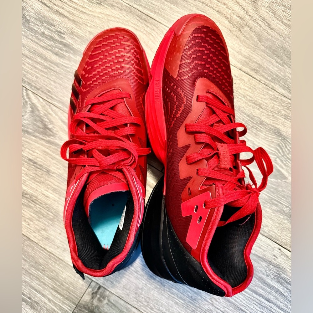 adidas Donovan, Mitchell Red and Black Athletic Shoes new without box